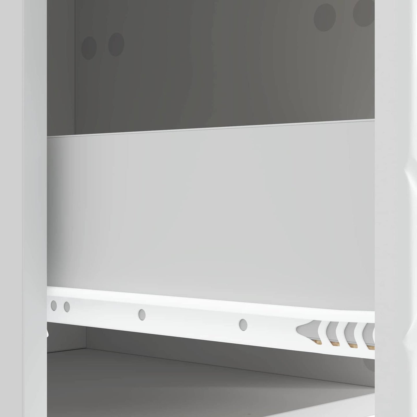 Sengebord Hvid 43 x 39,5 x 66,5 cm Konstrueret træ