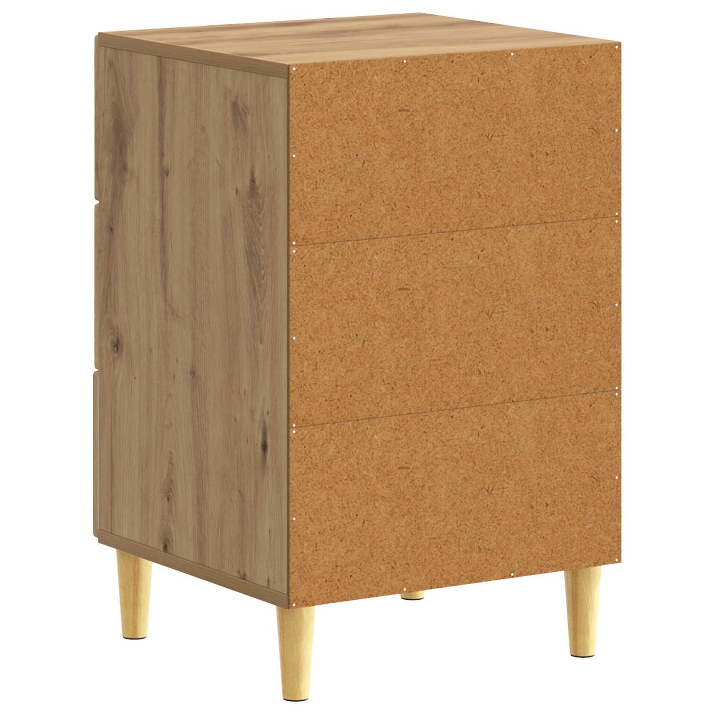 Sengebord Artisan-eg 43 x 39,5 x 66,5 cm Konstrueret træ