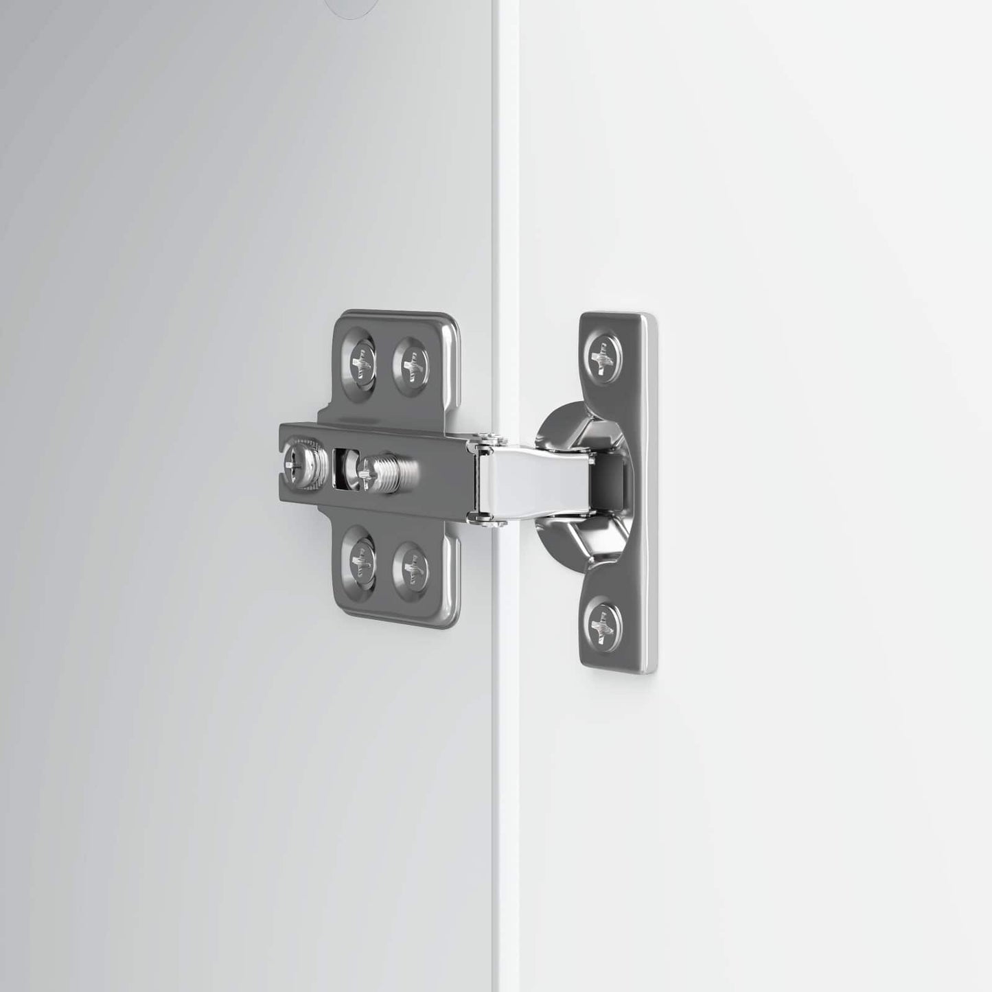 Sengebord 2 pcs Hvid 43 x 34,5 x 50 cm Konstrueret træ