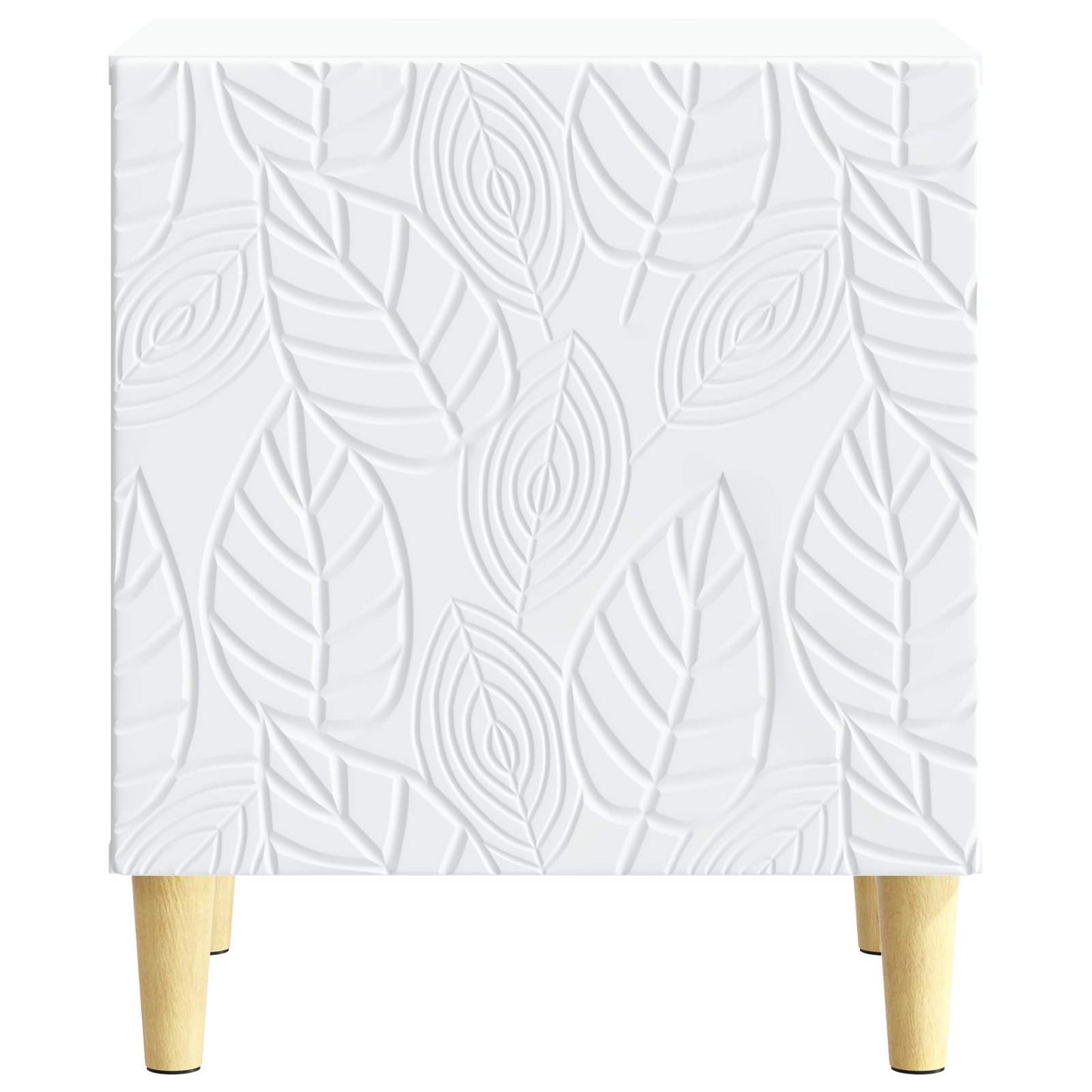 Sengebord 2 pcs Hvid 43 x 34,5 x 50 cm Konstrueret træ