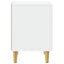 Sengebord 2 pcs Hvid 43 x 34,5 x 50 cm Konstrueret træ