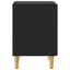 Sengebord 2 pcs Sort 43 x 34,5 x 50 cm Konstrueret træ