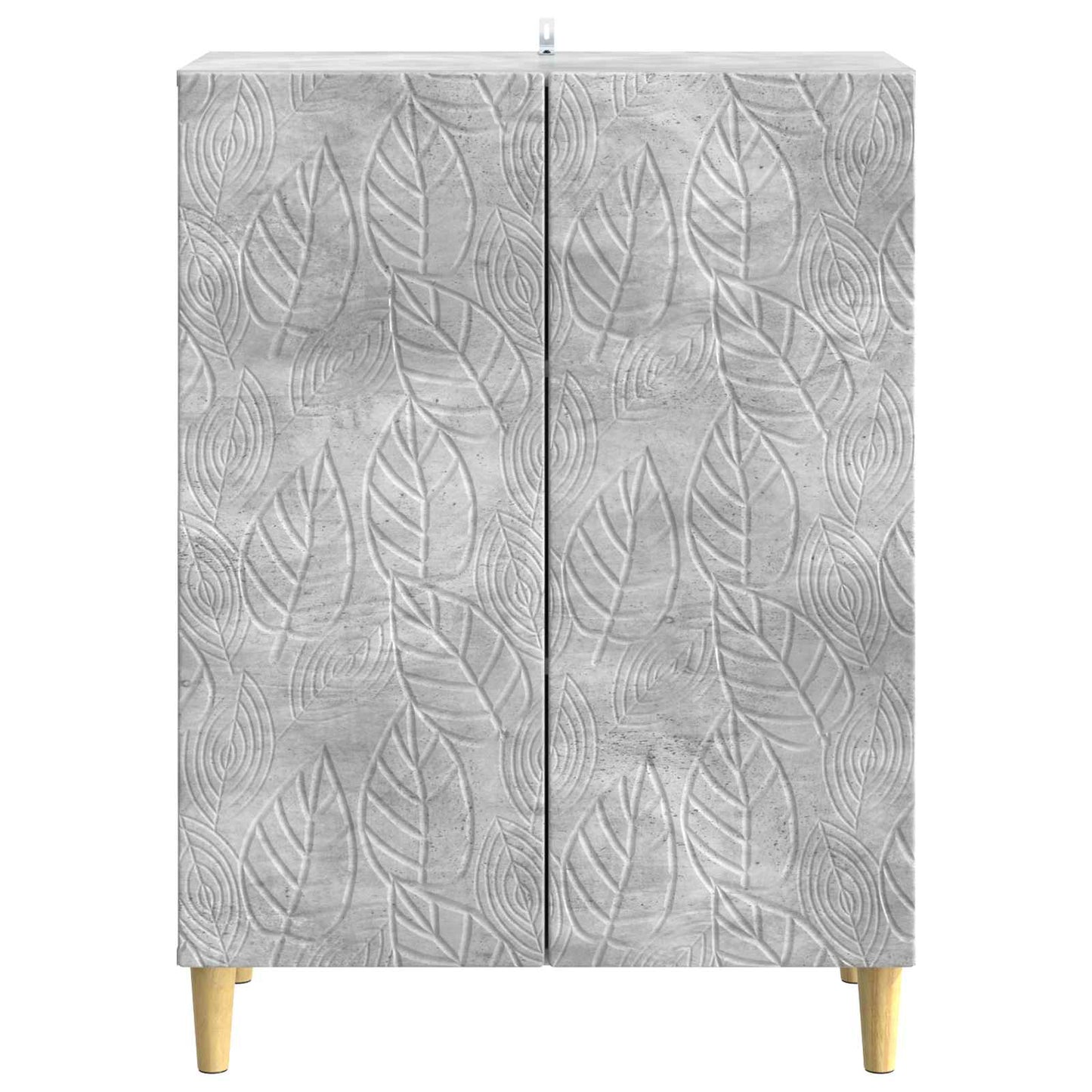 Sideboard Betongrå 66 x 34,5 x 90 cm Konstrueret træ