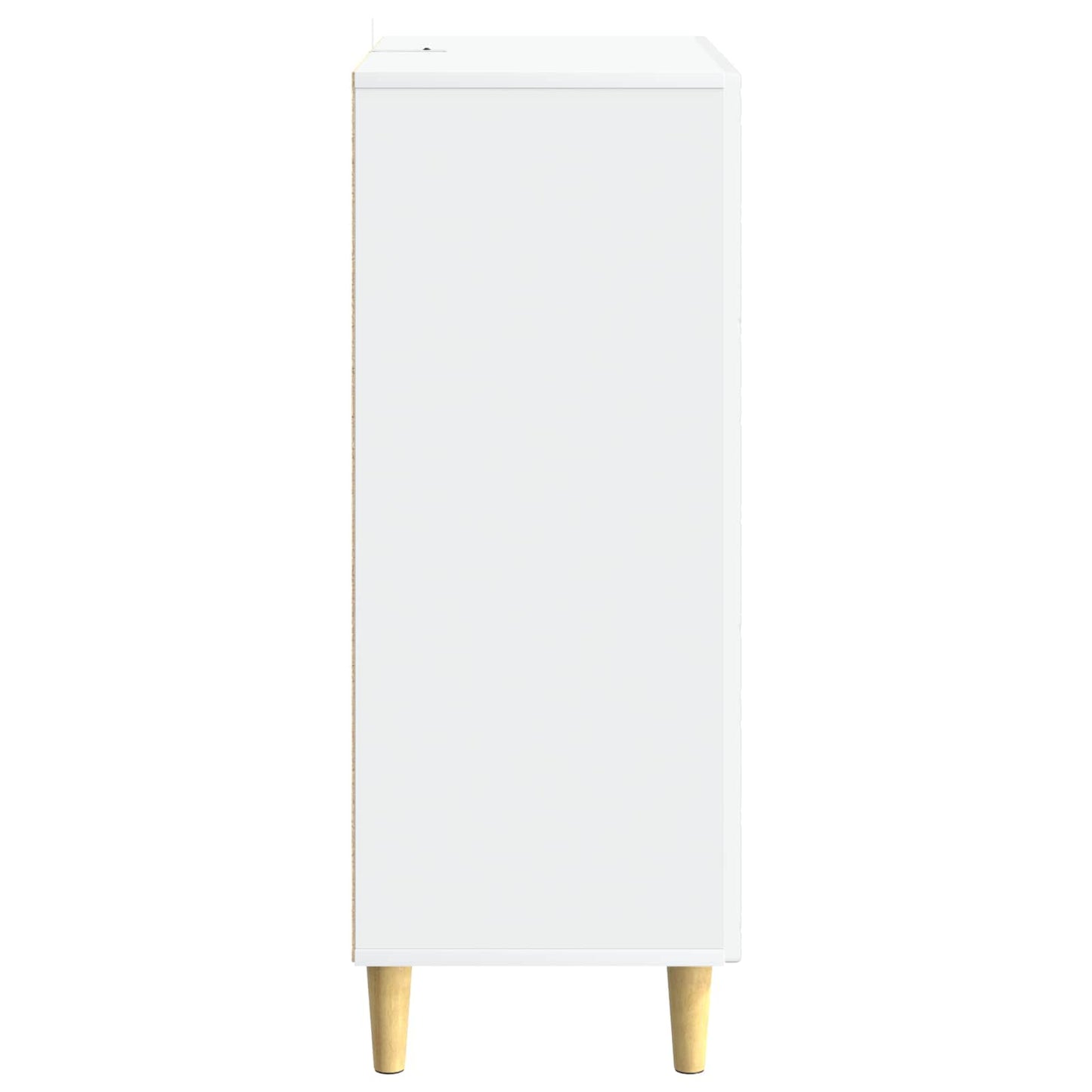 Sideboard Hvid 33 x 34,5 x 90 cm Konstrueret træ
