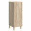 Sideboard Sonoma-eg 33 x 34,5 x 90 cm Konstrueret træ