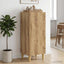 Sideboard Artisan-eg 33 x 34,5 x 90 cm Konstrueret træ
