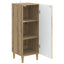 Sideboard Artisan-eg 33 x 34,5 x 90 cm Konstrueret træ