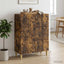 Sideboard Røget eg 66 x 34,5 x 90 cm Konstrueret træ