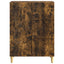 Sideboard Røget eg 66 x 34,5 x 90 cm Konstrueret træ