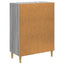 Sideboard Grå Sonoma 66 x 34,5 x 90 cm Konstrueret træ