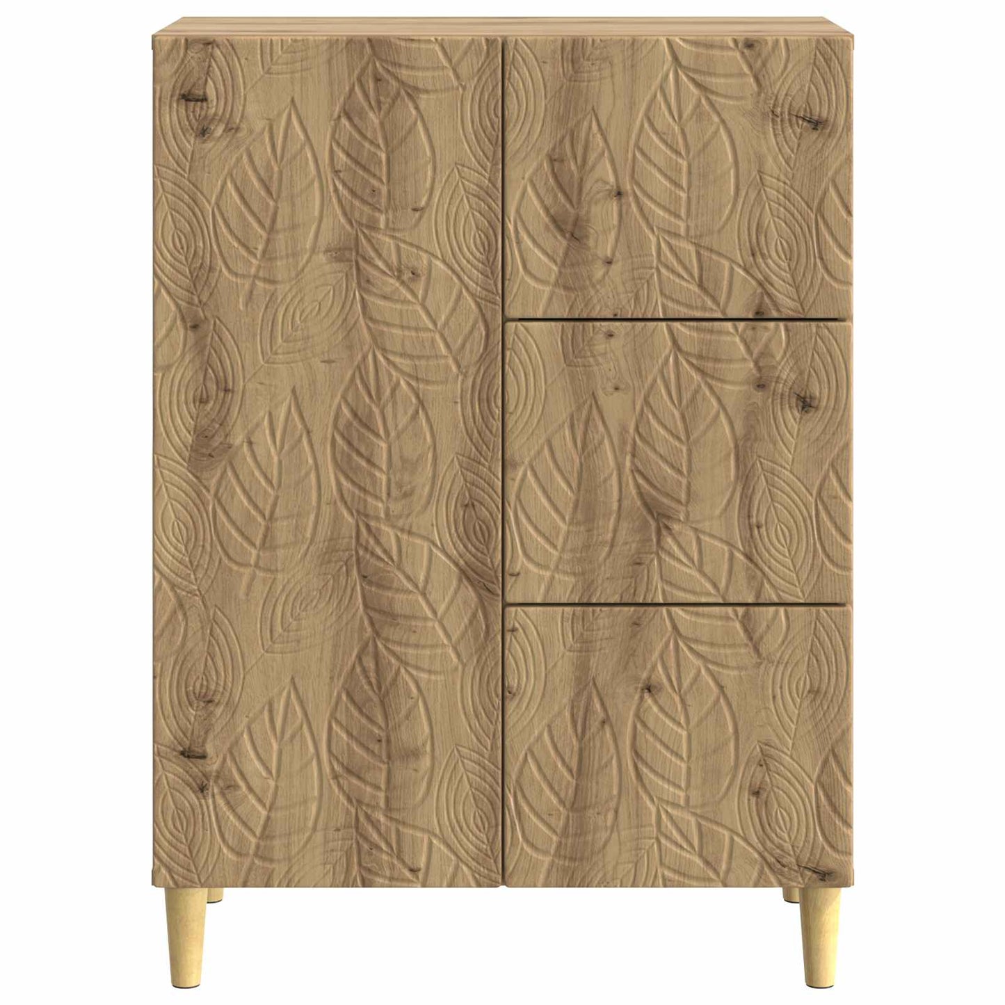 Sideboard Artisan-eg 66 x 34,5 x 90 cm Konstrueret træ