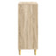 Sideboard Sonoma-eg 66 x 34,5 x 90 cm Konstrueret træ