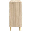 Sideboard Sonoma-eg 89 x 34,5 x 80 cm Konstrueret træ