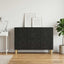 Sideboard Sort 89 x 34,5 x 60 cm Konstrueret træ