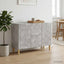 Sideboard Betongrå 89 x 34,5 x 60 cm Konstrueret træ