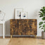 Sideboard Røget eg 89 x 34,5 x 60 cm Konstrueret træ
