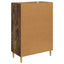 Sideboard Røget eg 66 x 34,5 x 95 cm Konstrueret træ
