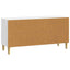 TV-skab 102 x 34,5 x 50 cm Hvid Konstrueret træ