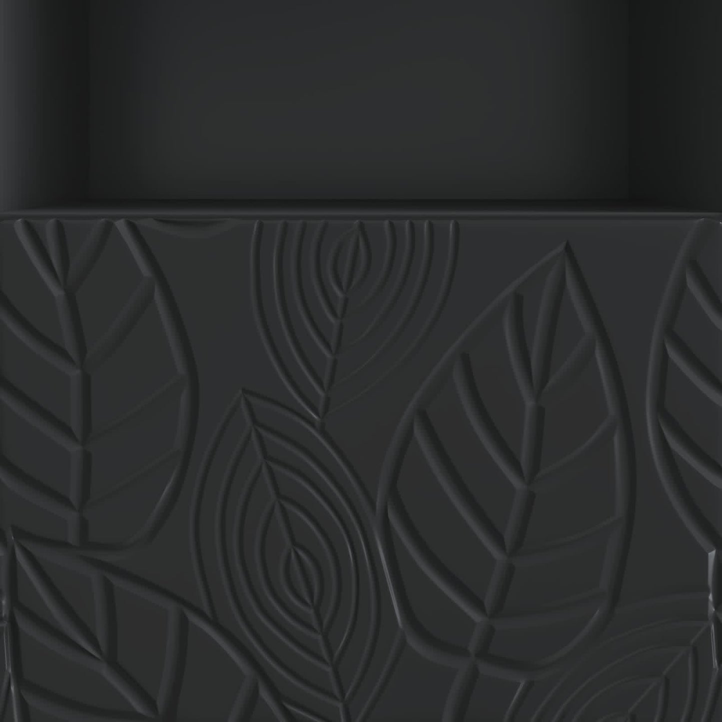 TV-skab 102 x 34,5 x 50 cm Sort Konstrueret træ