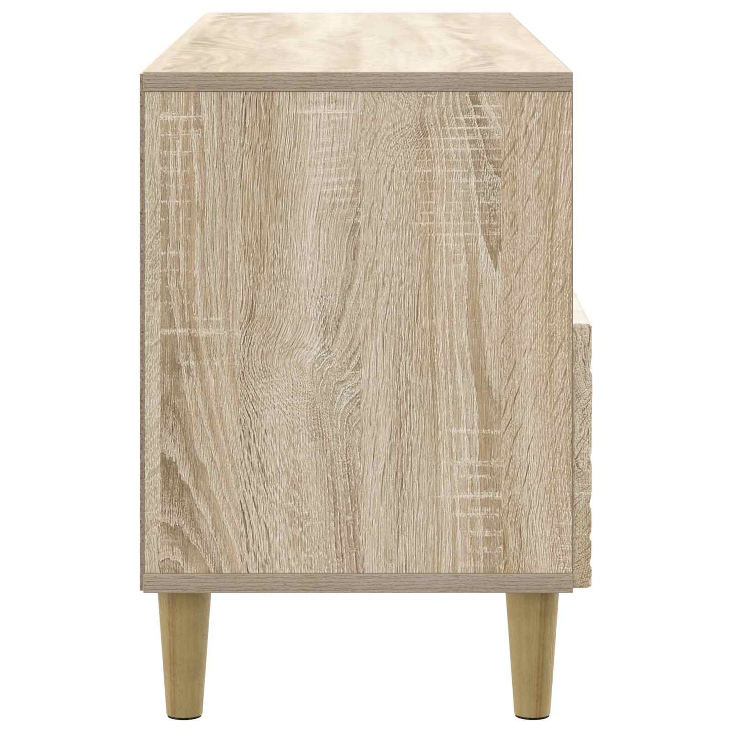TV-skab 102 x 34,5 x 50 cm Sonoma-eg Konstrueret træ