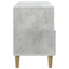 TV-skab 102 x 34,5 x 50 cm Betongrå Konstrueret træ