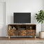 TV-skab 102 x 34,5 x 50 cm Røget eg Konstrueret træ
