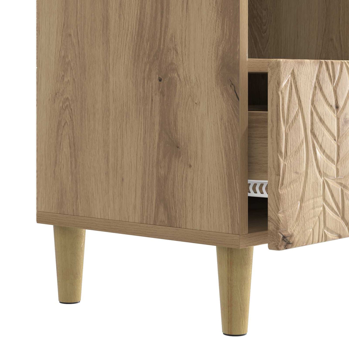 TV-skab 102 x 34,5 x 50 cm Artisan-eg Konstrueret træ