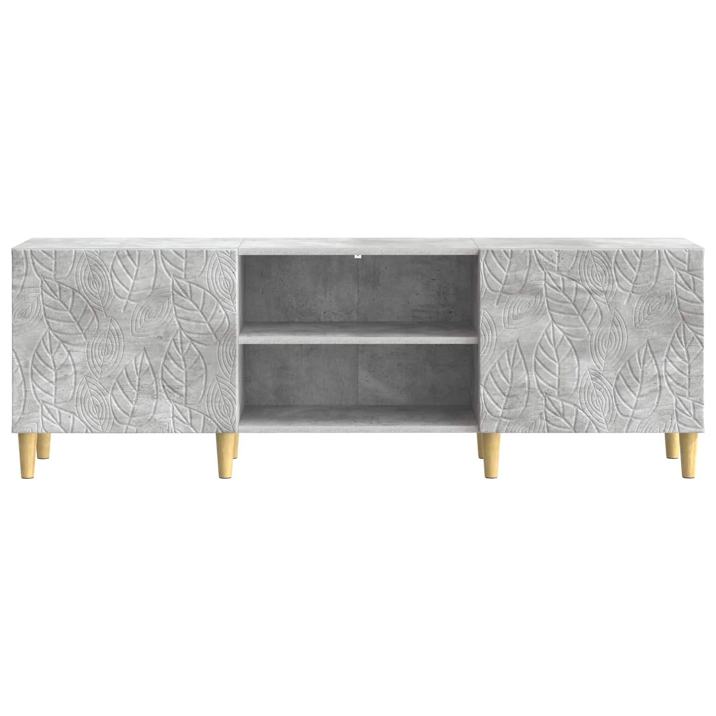 TV-skab 150 x 31 x 50 cm Betongrå Konstrueret træ