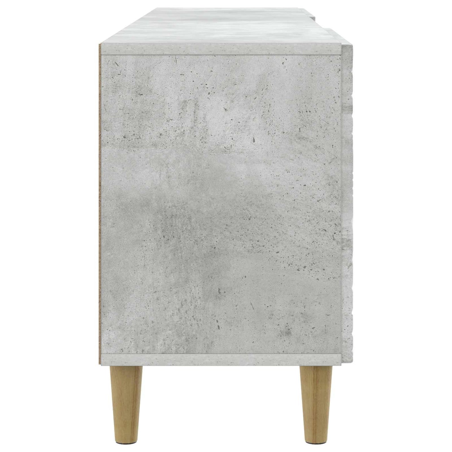 TV-skab 150 x 31 x 50 cm Betongrå Konstrueret træ