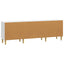 TV-skab 150 x 31 x 50 cm Hvid højglans Konstrueret træ