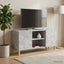 TV-skab 102 x 34,5 x 50 cm Betongrå Konstrueret træ