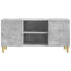 TV-skab 102 x 34,5 x 50 cm Betongrå Konstrueret træ