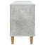 TV-skab 102 x 34,5 x 50 cm Betongrå Konstrueret træ