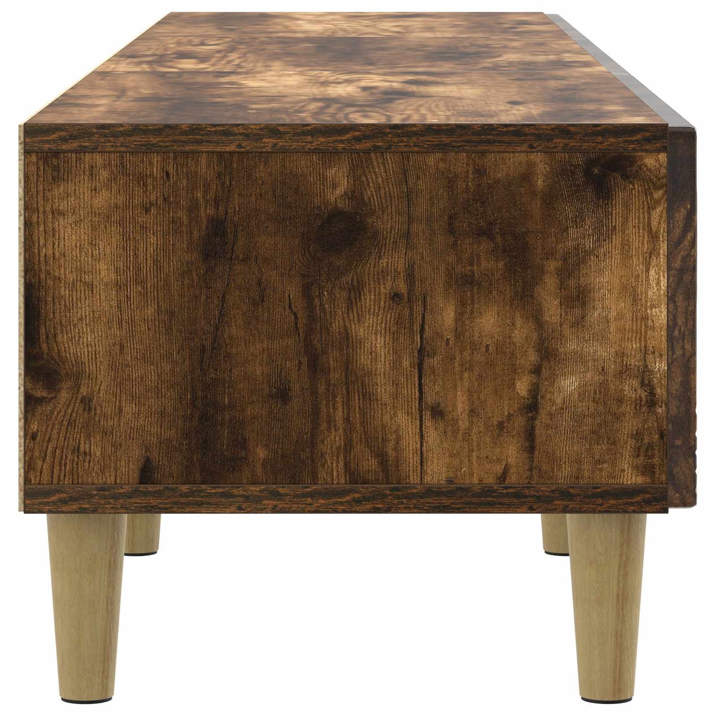 TV-skab 147 x 34,5 x 30 cm Røget eg Konstrueret træ