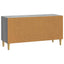 TV-skab 99 x 34,5 x 50 cm Grå Sonoma Konstrueret træ