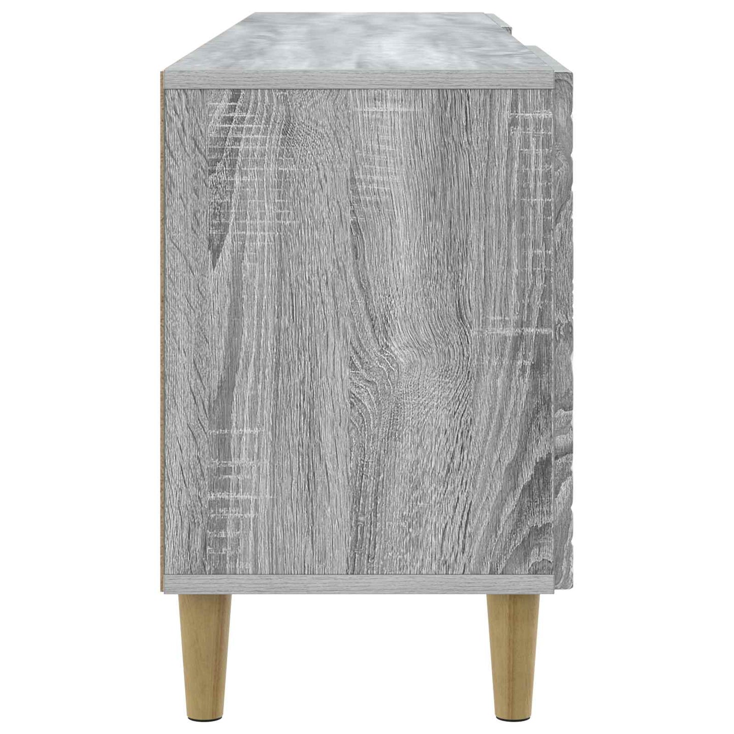 TV-skab 99 x 34,5 x 50 cm Grå Sonoma Konstrueret træ