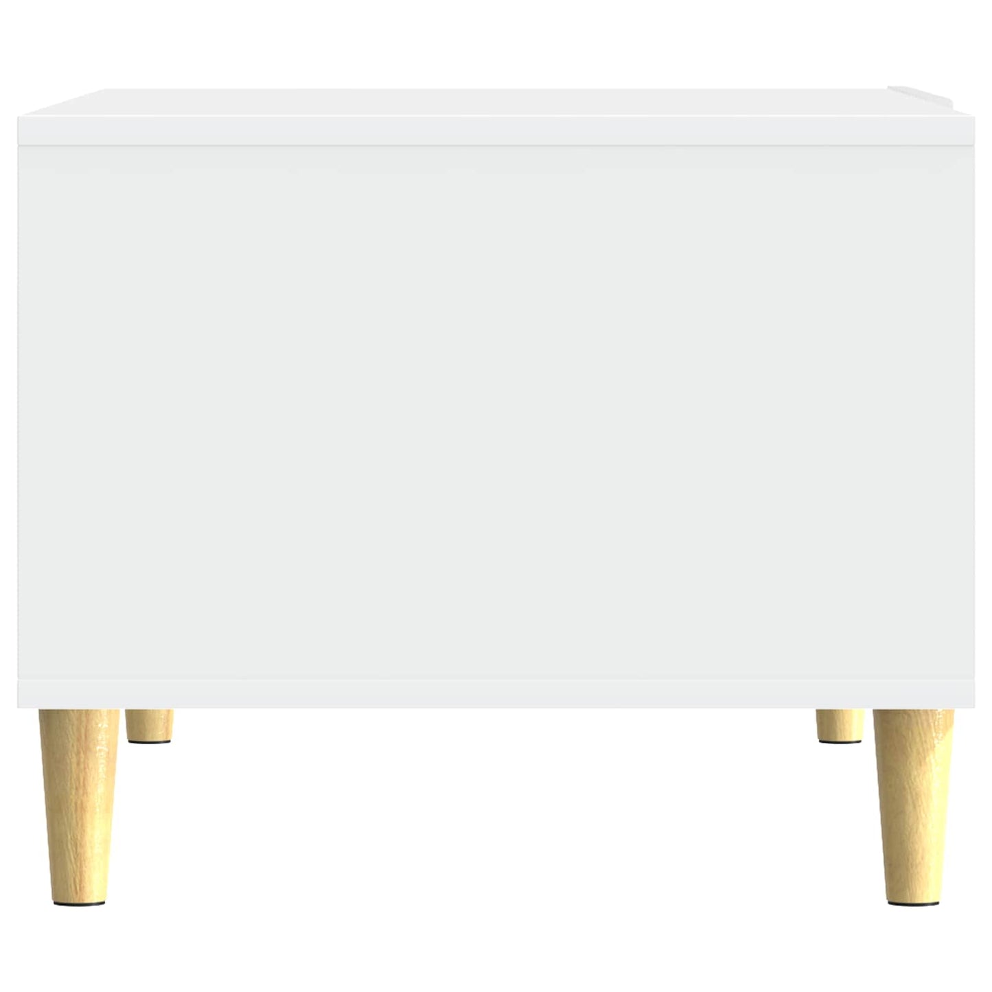 Sofabord Hvid 90 x 50 x 40 cm Konstrueret træ