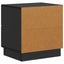 Natskab 2 pcs Sort 43 x 34,5 x 44,5 cm Konstrueret træ