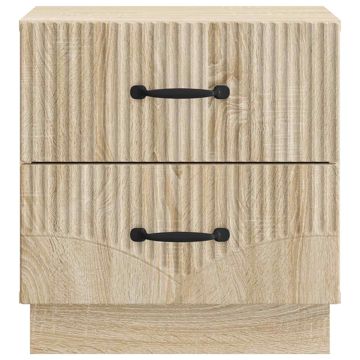 Natskab 2 pcs Sonoma-eg 43 x 34,5 x 44,5 cm Konstrueret træ