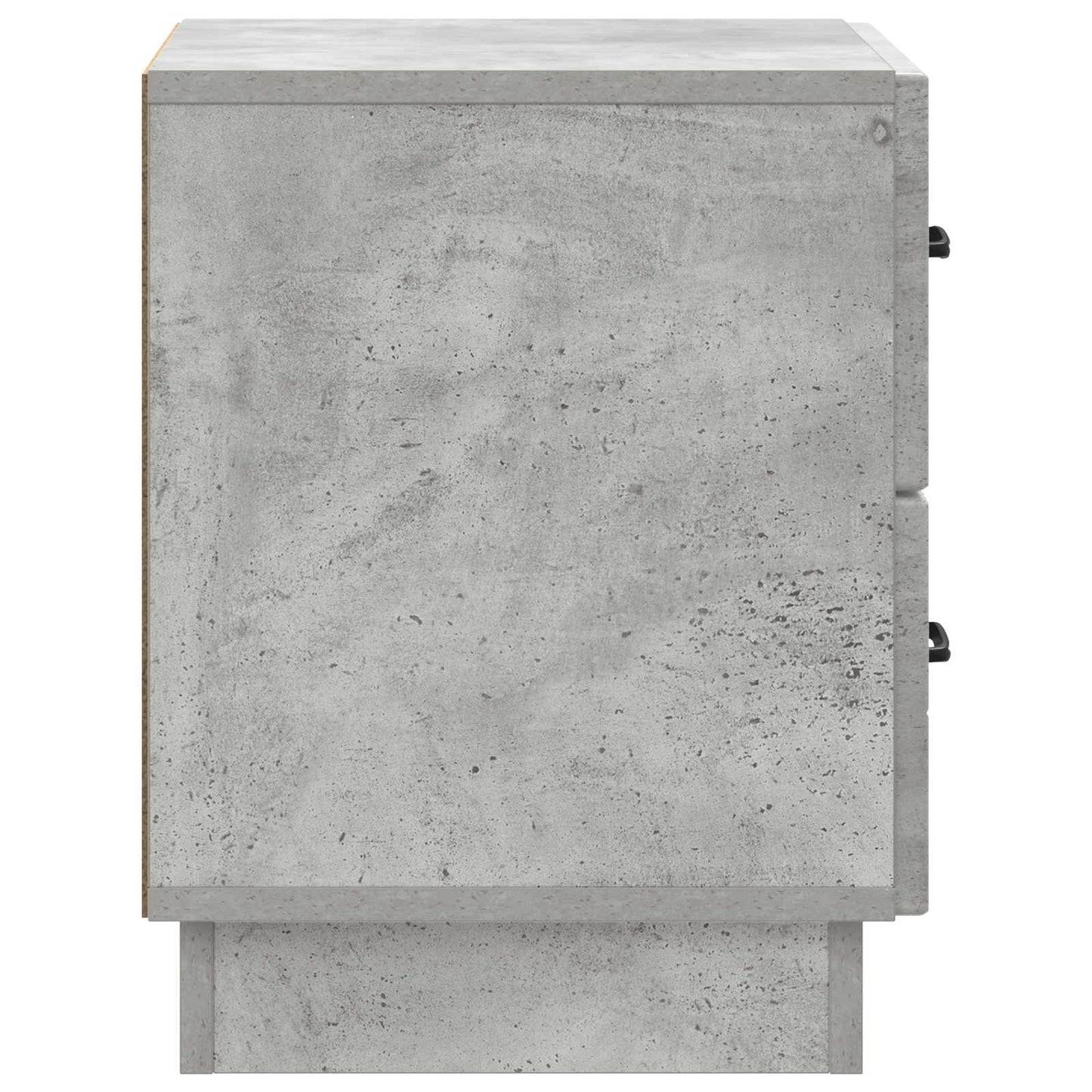 Natskab 2 stk. Betongrå 43 x 34,5 x 44,5 cm Konstrueret træ