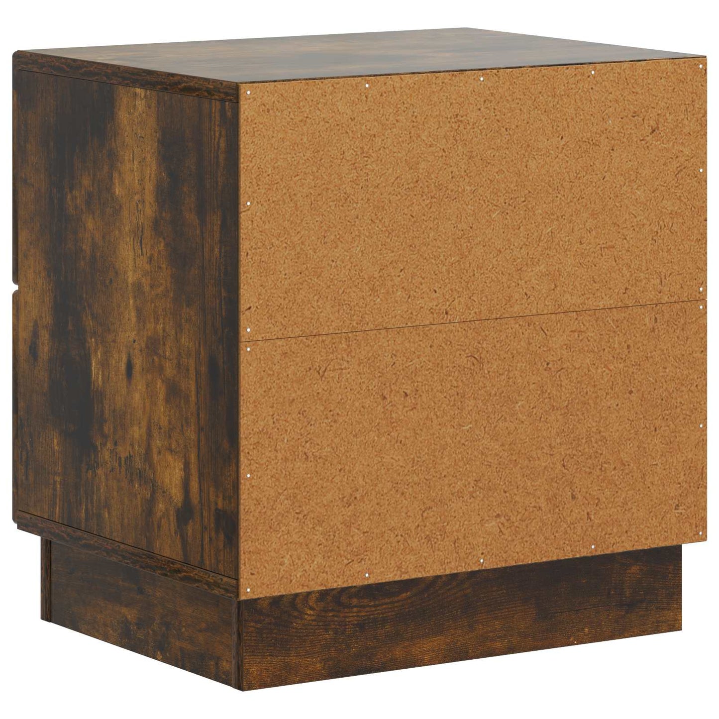 Natskab 2 stk. Røget eg 43 x 34,5 x 44,5 cm Konstrueret træ