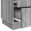Natskab 2 pcs Grå sonoma-eg 43 x 34,5 x 44,5 cm Konstrueret træ