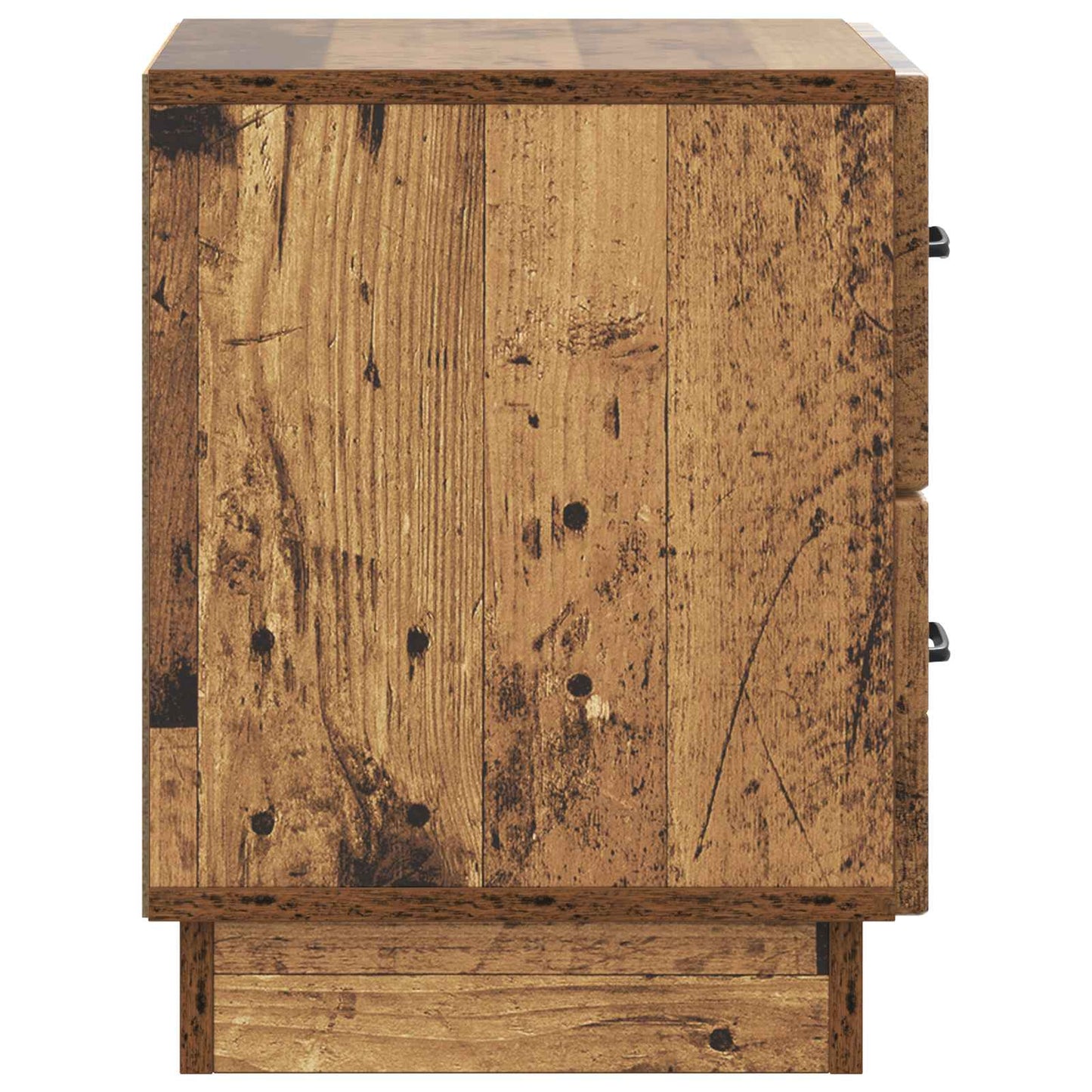 Natskab 2 pcs Gammelt træ 43 x 34,5 x 44,5 cm Konstrueret træ