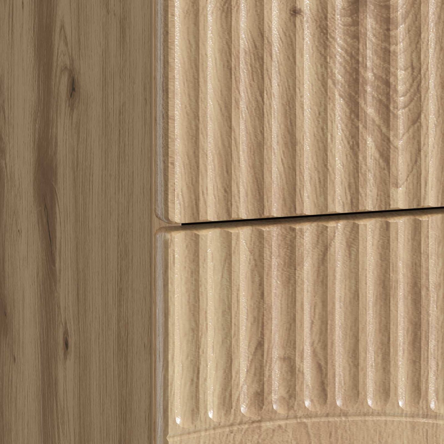 Natskab Artisan-eg 62 x 34,5 x 44,5 cm Konstrueret træ