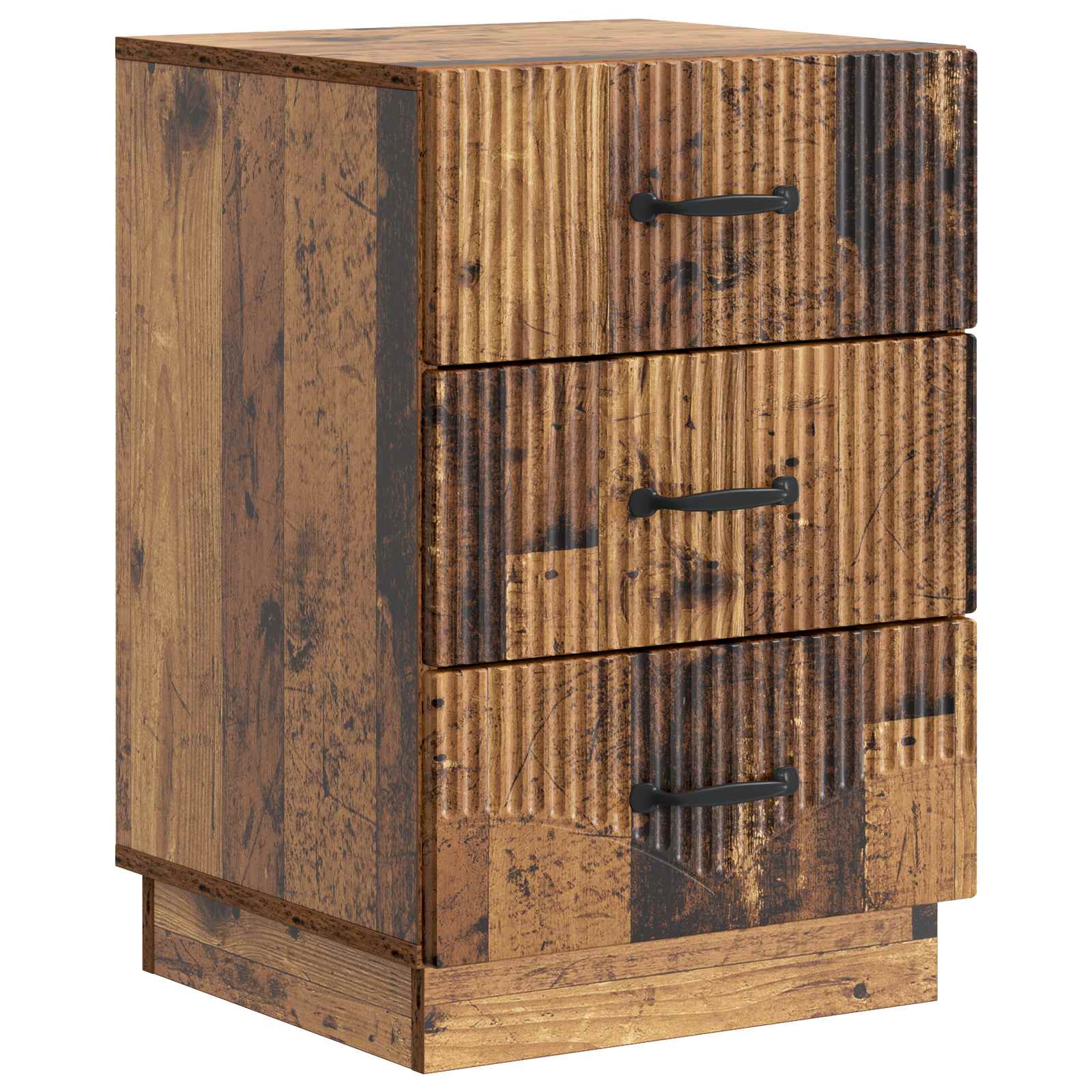 Natskab Gammelt træ 43 x 41 x 63,5 cm Konstrueret træ billede