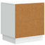 Sengebord Hvid 43 x 34,5 x 47 cm Konstrueret træ