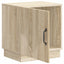 Sengebord Sonoma-eg 43 x 34,5 x 47 cm Konstrueret træ