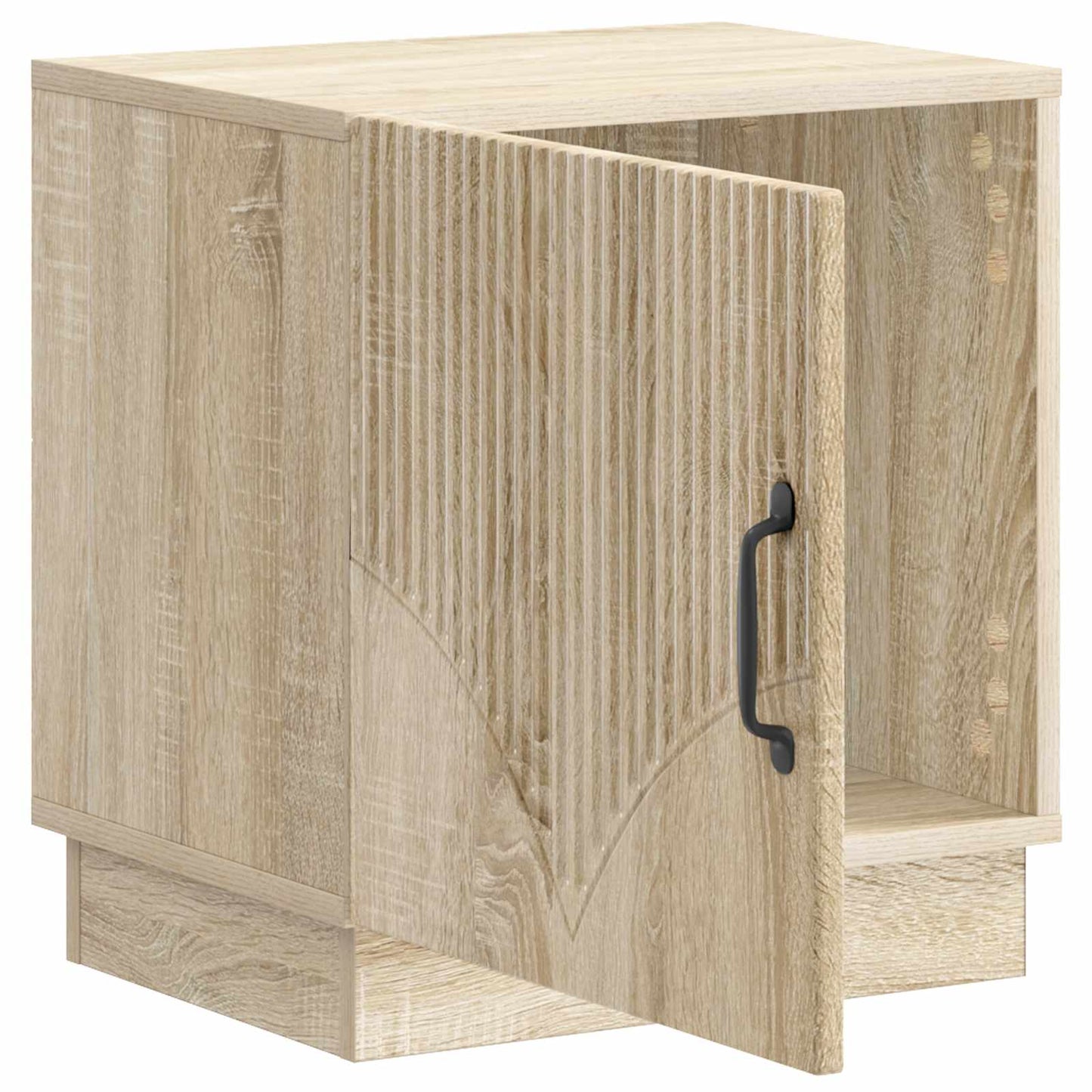 Sengebord Sonoma-eg 43 x 34,5 x 47 cm Konstrueret træ