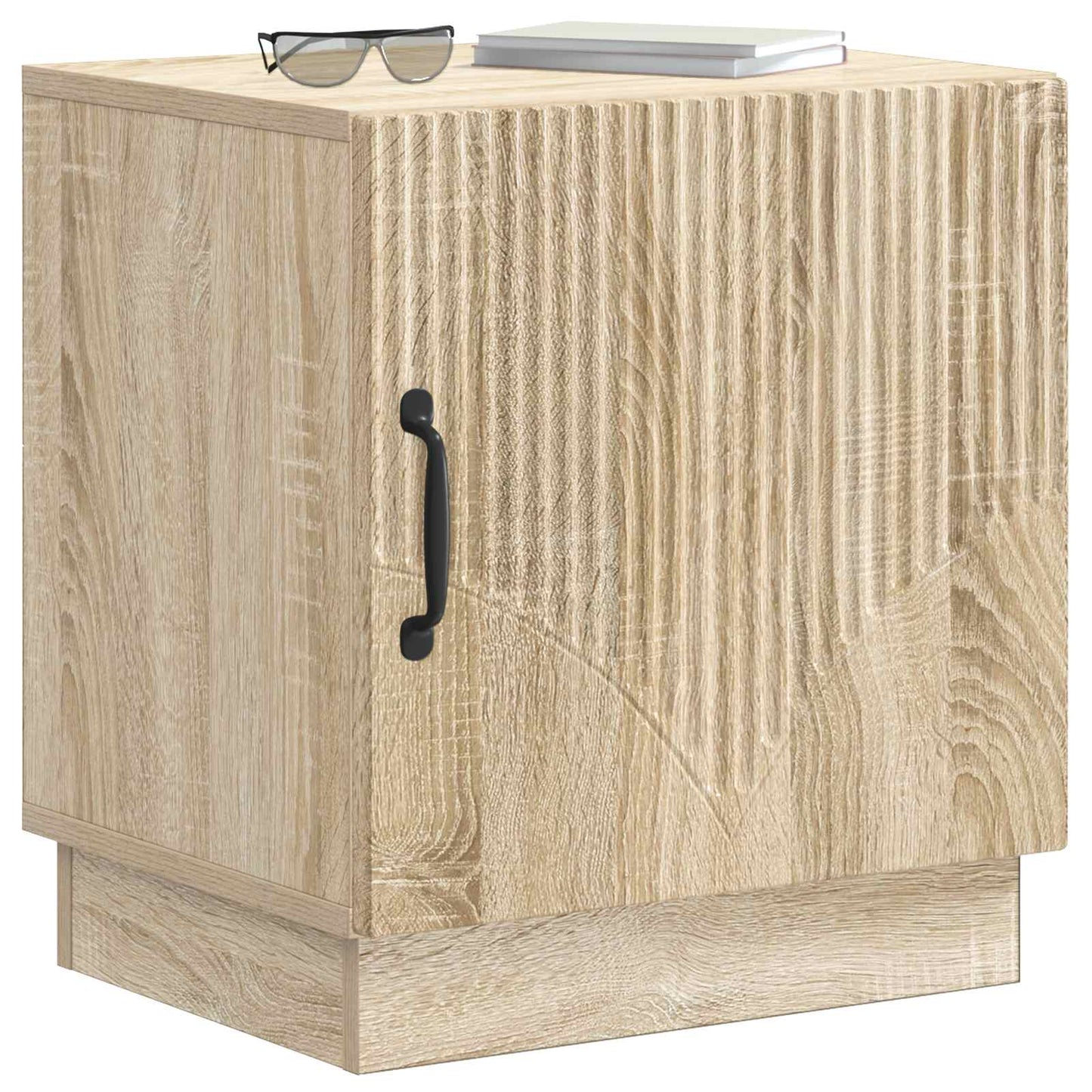 Sengebord Sonoma-eg 43 x 34,5 x 47 cm Konstrueret træ