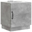 Sengebord 2 pcs Beton Grå 43 x 34,5 x 47 cm Konstrueret træ